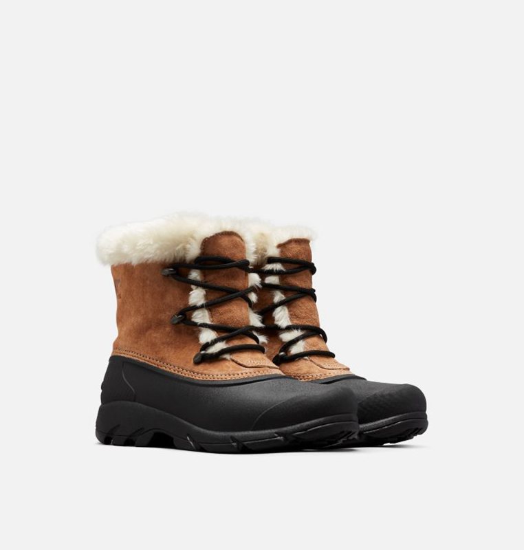 Botas Nieve Sorel Mujer - Angel™ Bajas Marrones/Negras - 32954-HWDR